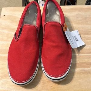 Crocs Hover Red Slip on M10/W12 true red/white BNWT